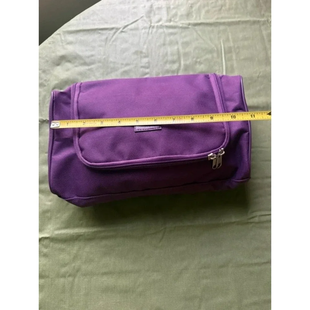 Regis Purple Hanging Toiletry Bag Shower Caddy Dorm Organizer